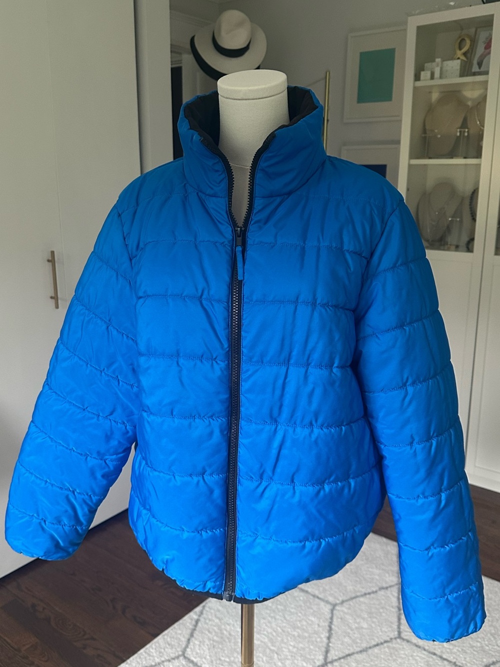 EUC Women’s Puffer Jacket - Wild Fable Target - Sapphire Blue